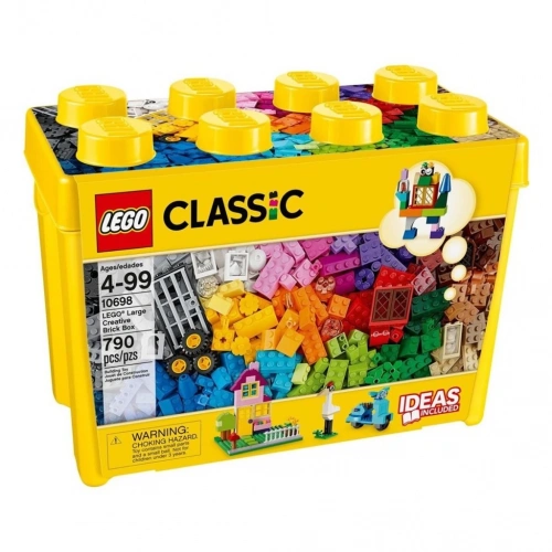BFS  10698 LEGO® Clic Büyük Boy Yaratıcı Yapım Kutusu 790 parça +4 yaş