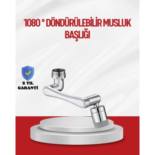 BFS 1080° Çok Yönlü Musluk Aparatı Püskürtme ve Köpük Akışlı