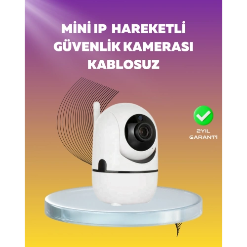 BFS 1080P WiFi Akıllı Güvenlik Kamerası – Pan & Tilt, Hareket Takip ve İki Yönlü Ses