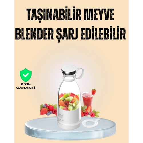 BFS 1200mAh Şarjlı, Hafif ve Pratik Taşınabilir Blender