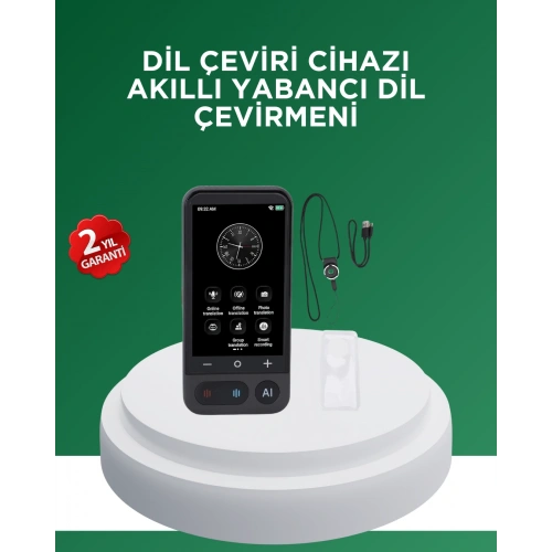 BFS 139 Dil Destekli Taşınabilir Sesli Çevirmen Cihazı