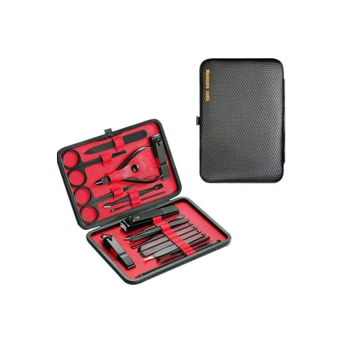 BFS 17 Parça Manikür Seti El ve Ayak Bakımı Törpü Cımbız Tırnak Temizleme