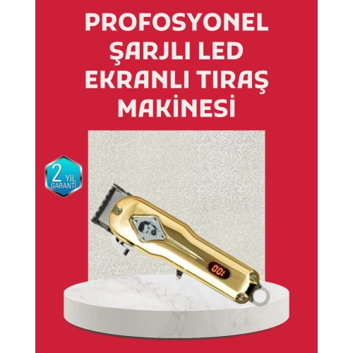 BFS 1800 mAh Bataryalı Uzun Kullanım Süreli Şarjlı Tıraş Makinesi