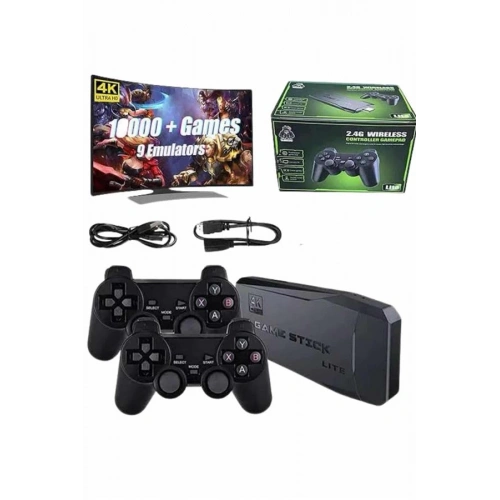 BFS 2.4g Uyumlu Kablosuz Çift Kol Atari Retro 20000 Oyun Game Stick