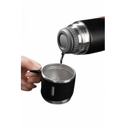 BFS 3 Bardaklı Termos Seti Anneler Gününe Özel Hediye Taşınabilir Sızdırmaz Isı Koruyucu