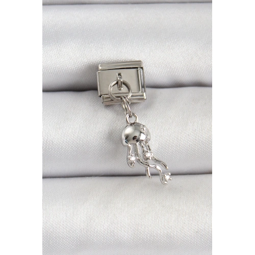 BFS 316L Çelik Gümüş Renk Deniz Anası Nomination Charm