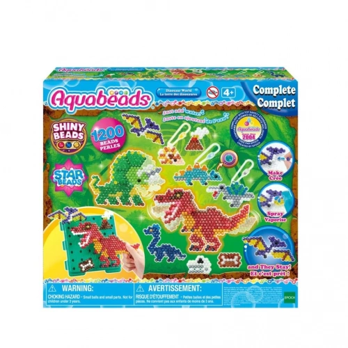 BFS  31994 AquaBeads Dinozor Dünyası Seti 1200 parça +4 yaş