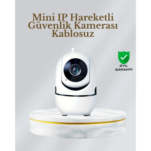 BFS 360° Dönen Akıllı WiFi Kamera – Uzaktan Kontrol ve İki Yönlü Ses Özellikli