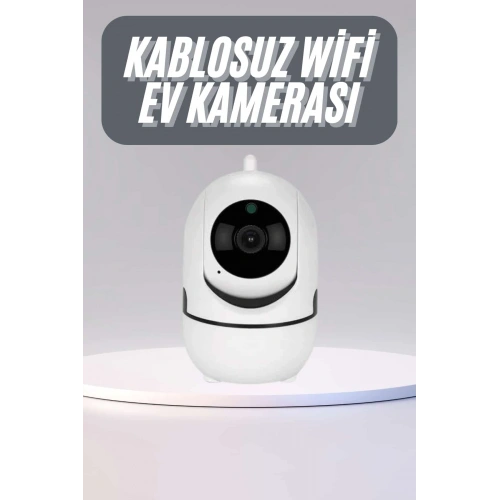 BFS 360° Full HD Akıllı Kamera Hareket Sensörlü Wifi Kamera Çocuk Güvenlik Kamerası