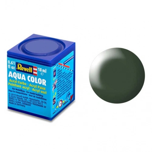 BFS 363 - Aqua Color Dark Green - Silk Boya - 18 ml