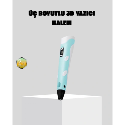 BFS 3D Kalem Ergonomik ve 1.75 mm Filament Destekli FDM Yazıcı Kalemi