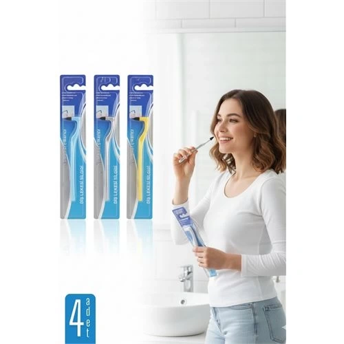 BFS  4 lü Diş Taşı Temizleyici Diş Beyazlatıcı ve Diş Silgisi Aile Paketi