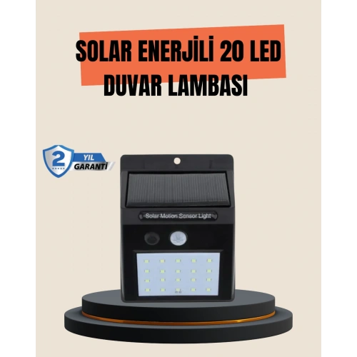 BFS 4 Modlu Solar LED Bahçe ve Garaj Lambası