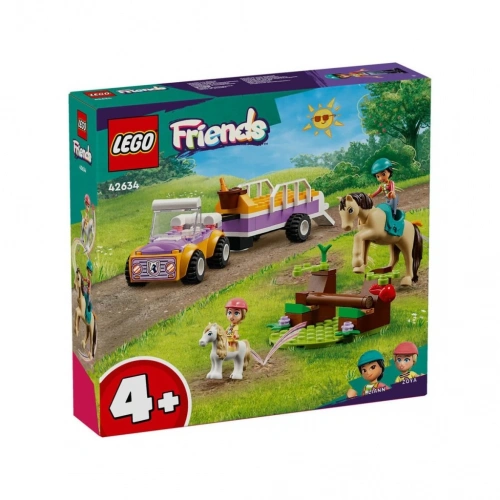 BFS 42634 LEGO® Friends At ve Midilli Römorku 105 parça +4 yaş