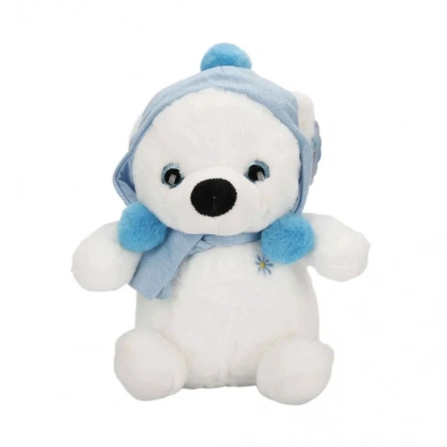 BFS 4773 Şapkalı Atkılı Kutup Ayı 30 cm -