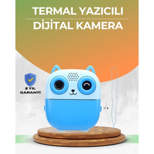BFS 48MP Çocuk Kamera Oyun ve Müzik Destekli Termal Yazıcı