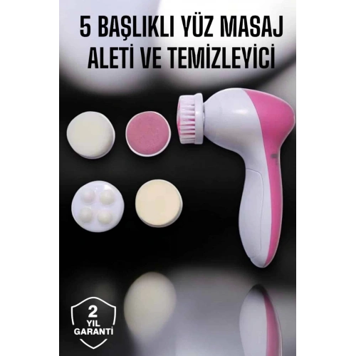 BFS 5 Fonksiyonlu Kablosuz Yüz Temizleme Cihazı ile Derinlemesine Cilt Bakımı