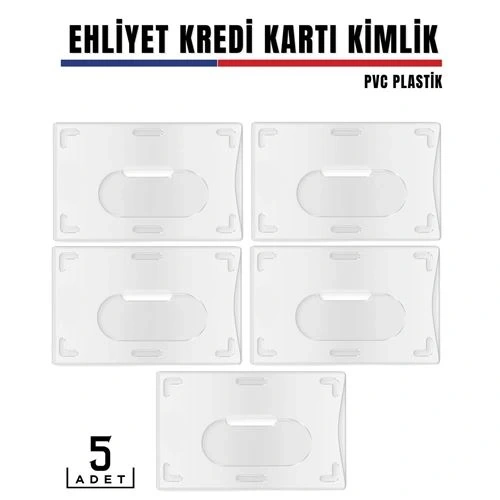 BFS 5 li Paket Ehliyet ve Kimlk Kart Koruyucu