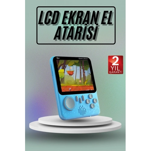BFS 666 Oyunlu Retro El Konsolu Atari 3.5 İnç Taşınabilir Oyun Konsolu