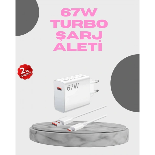 BFS 67 Watt Hızlı Şarj Seti Realme 7 8 9 Pro Uyumlu