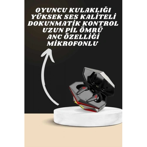 BFS 7 Kordonlu Akıllı Saat Ve Oyuncu Kulaklığı Bluetooth Bağlantılı Android ve İOS Uyumlu