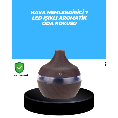 BFS 7 Renk Dinlendirici LED Işıklı Aroma Buhar Makinesi