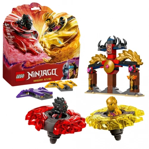 BFS 71826   Ninjago Ejderha Spinjitzu Savaş Paketi parça + yaş