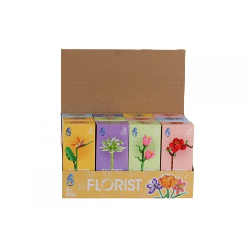 BFS 8856 KUTUDA 12Lİ ÇİÇEK LEGO(Belirtilen fiyat, tekli satış için adet fiyatıdır.)