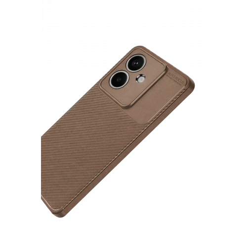 BFS A3 Kılıf Auto Focus Karbon Kapak - Kahverengi