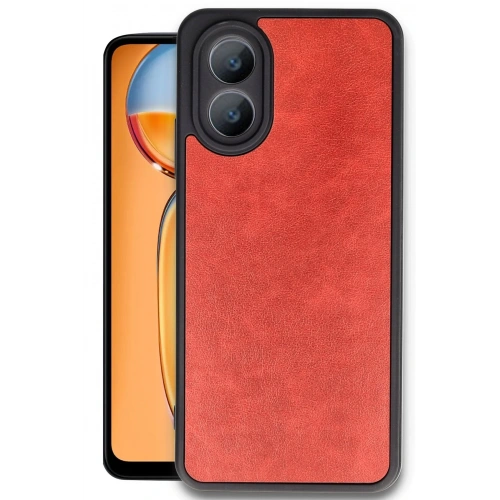 BFS   A38 Kılıf Aras Deri Kapak - Kırmızı