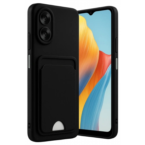 BFS   A38 Kılıf Kelvin Kartvizitli Silikon - Siyah