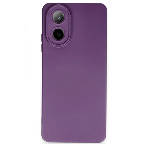 BFS   A38 Kılıf Nano içi Kadife Silikon - Mor