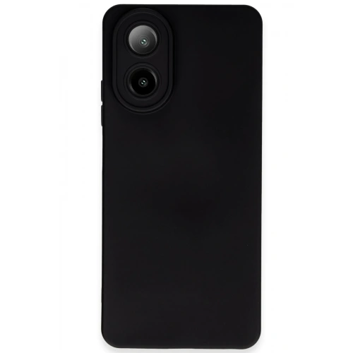 BFS   A38 Kılıf Nano içi Kadife Silikon - Siyah