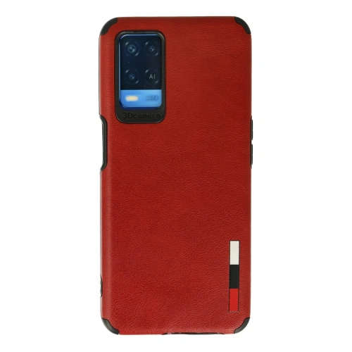 BFS   A54 4G Kılıf Loop Deri Silikon - Kırmızı