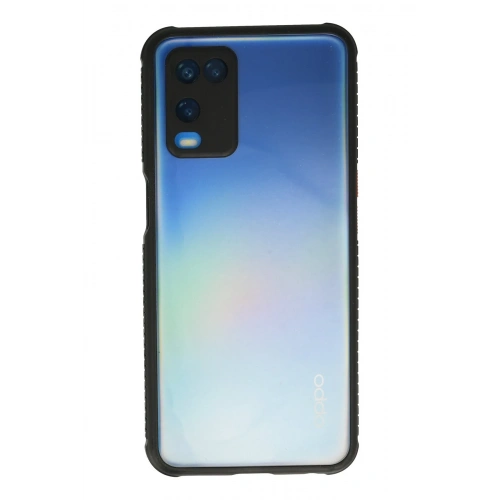 BFS   A54 4G Kılıf Miami Şeffaf Silikon - Siyah