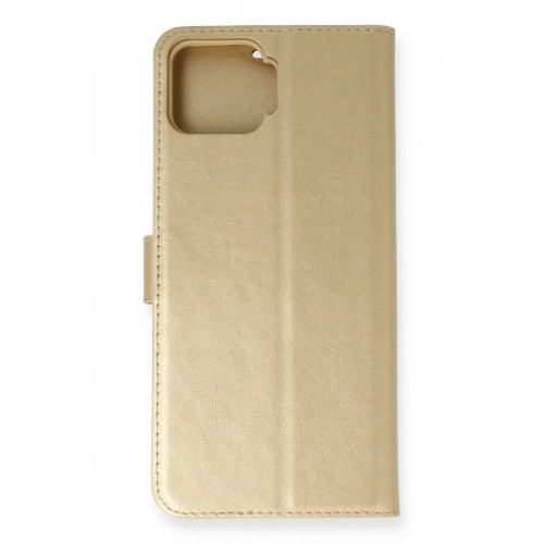 BFS   A73 Kılıf Trend S Plus Kapaklı Kılıf - Gold