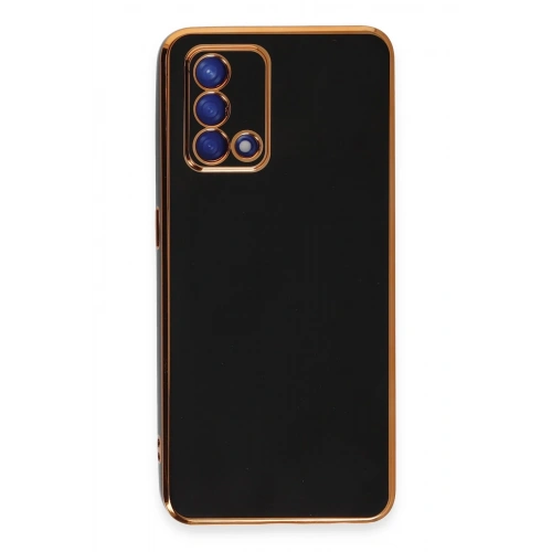 BFS   A74 4G Kılıf Volet Silikon - Siyah