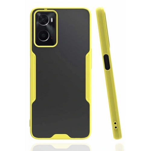 BFS   A96 Kılıf Platin Silikon - Sarı