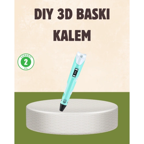BFS ABS ve PLA Filament Destekli 3D Yazıcı Kalem