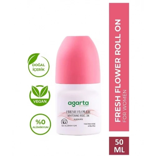 BFS Agarta Doğal Roll-On Fresh Flower 50 ml