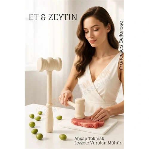 BFS Ahşap Zeytin Kırıcı ve Et Dövücü – Doğal, Sağlam, Pratik Mutfak Yardımcısı