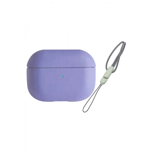 BFS  Airpods Pro 2 (2.nesil) 405 Deri Kılıf - Lila