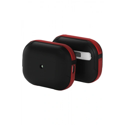 BFS  Airpods Pro 2 (2.nesil) MO-A8 Armor Kılıf - Kırmızı