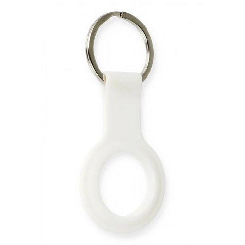 BFS  Airtag Silikon Kılıf - Beyaz