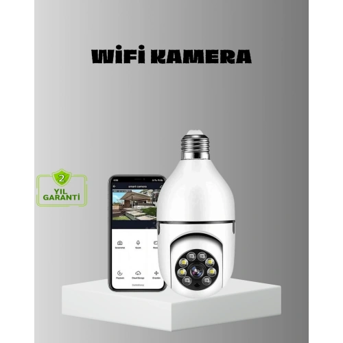 BFS Akıllı Duy Kamera Gece Görüşlü ve Hareket Algılama Sensörlü