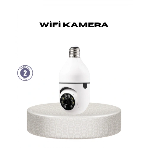 BFS Akıllı Duy Kamera Uzaktan Kontrol ve Geniş Görüş Açılı