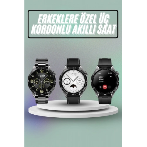 BFS Akıllı Saat Ios Ve Android Tüm Telefonlara Uyumlu Çok Fonksiyonlu Amoled Ekran