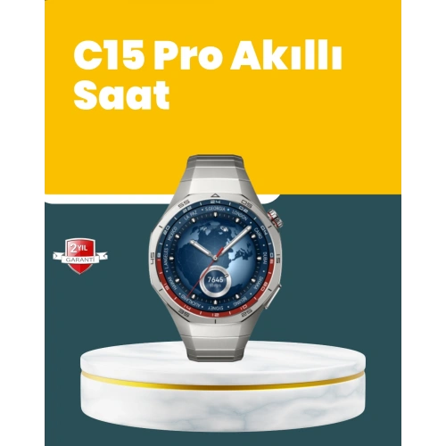 BFS Akıllı Saat Nabız Ölçer, Adım Sayar ve Uyku Takip Özellikli