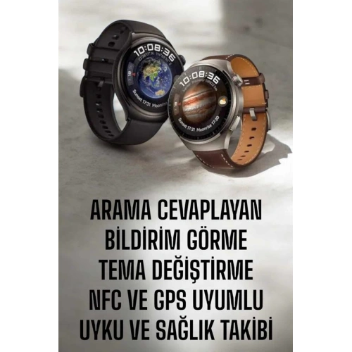 BFS Akıllı Saat Sesli Görüşme, NFC Uyumlu, Bildirim Görme ve Uyku ve Sağlık Takibi