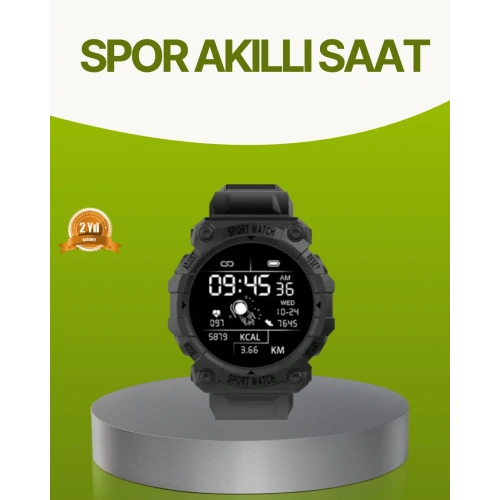 BFS Akıllı Spor Saat – Nabız Ölçer, Adım Sayar ve Kalori Takipli